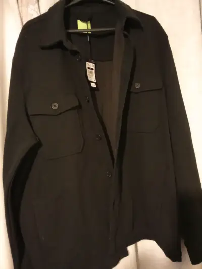 Chaqueta negra sport kit twill 2xl - miniatura 1