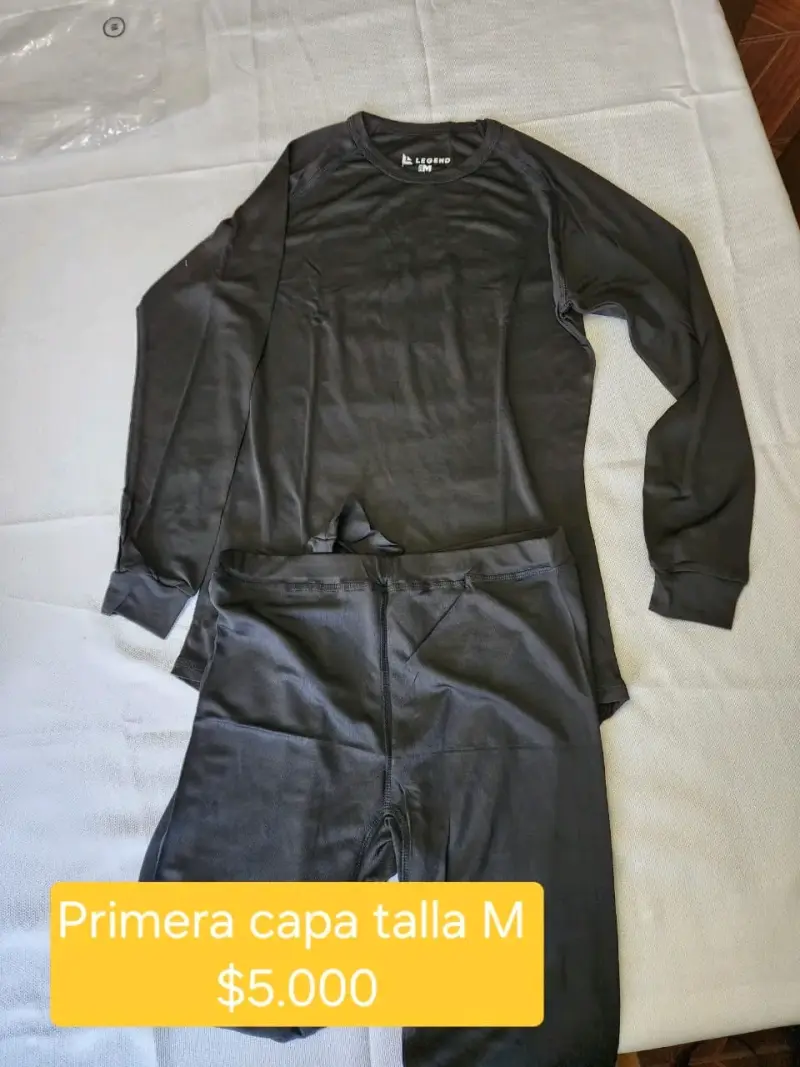 Conjunto de ropa térmica reflectante talla M - 6