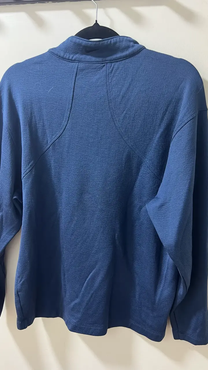 Polerón azul Nike con cierre - 4