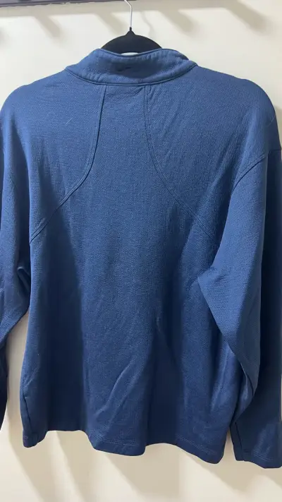 Polerón azul Nike  con cierre - miniatura 4