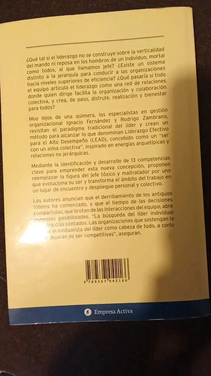Libro Liderazgo Efectivo para el Alto Desempeño - 2