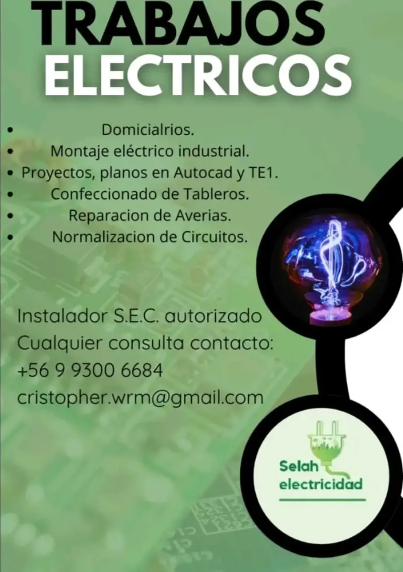 Servicios de trabajos eléctricos profesionales