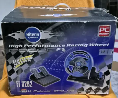 Volante Hi-Tech Xtreme Racer F1 para PS2/PC - miniatura 2
