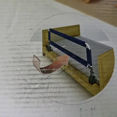 Baranda de seguridad para cama infantil - miniatura 3