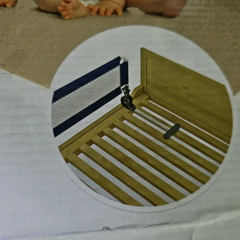 Baranda de seguridad para cama infantil - 4