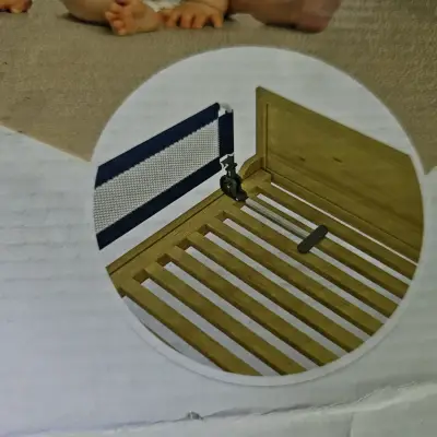 Baranda de seguridad para cama infantil - miniatura 4