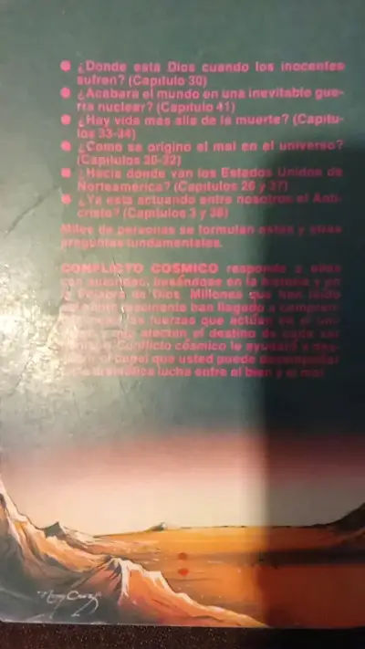 Libro 'Conflicto Cósmico' ciencia ficción - miniatura 2