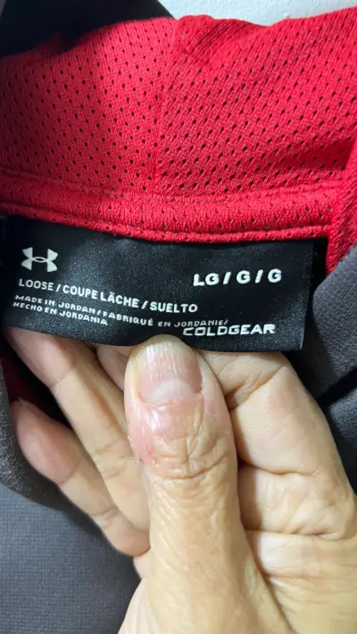 Polerón Under Armour gris con capucha - miniatura 3