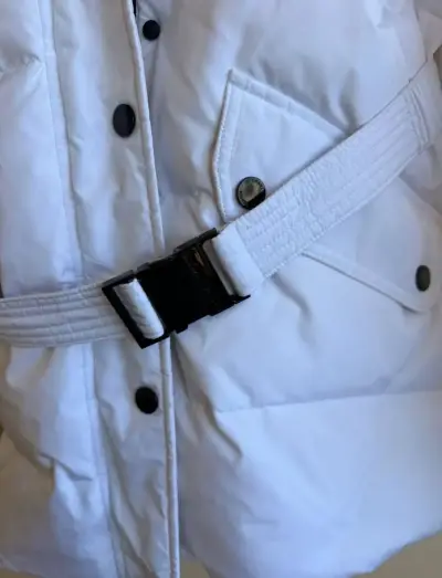 Parca Michael Kors blanca mujer talla M - miniatura 2