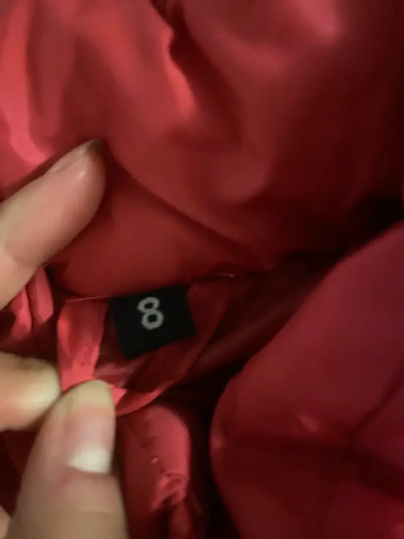 Chaqueta acolchada roja The North Face Talla 8 - 3