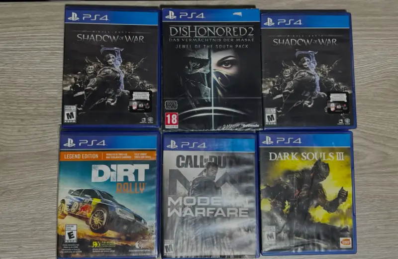 Juegos PS4 variados