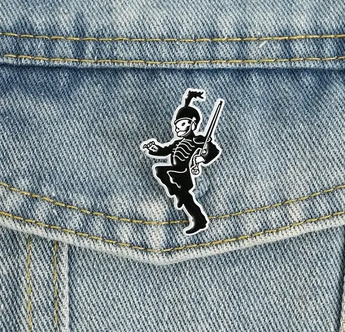 Pin My Chemical Romance metal con seguro de goma
