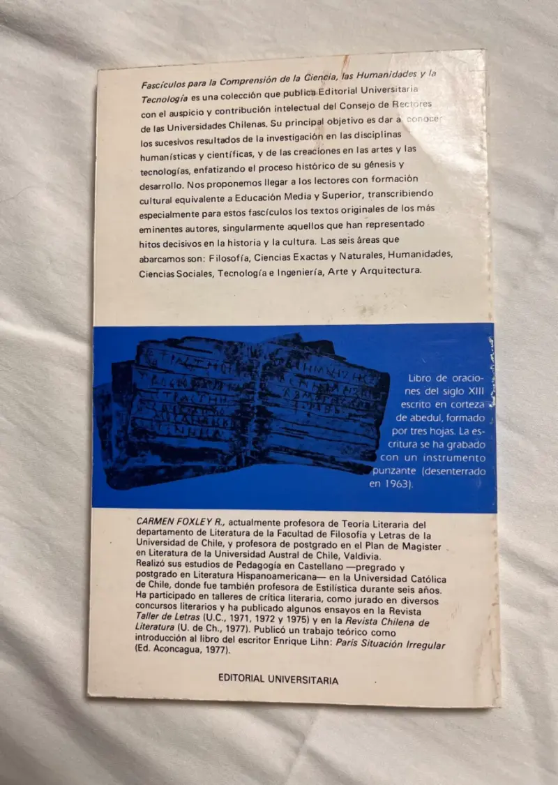 Libro 'Estilo, Texto, Escritura' de Carmen Foxley - 2