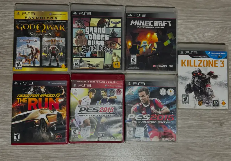 juegos PS3 variados (precios descripción)