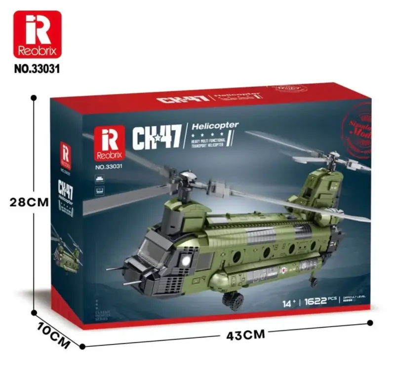 Helicóptero de bloques CH47 Reobrix - 2