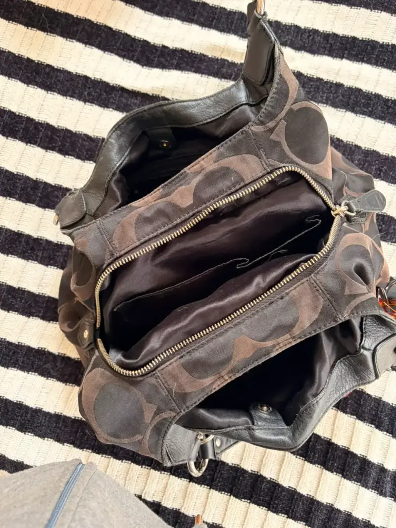 Bolso de mano Coach vintage excelente estado - 4