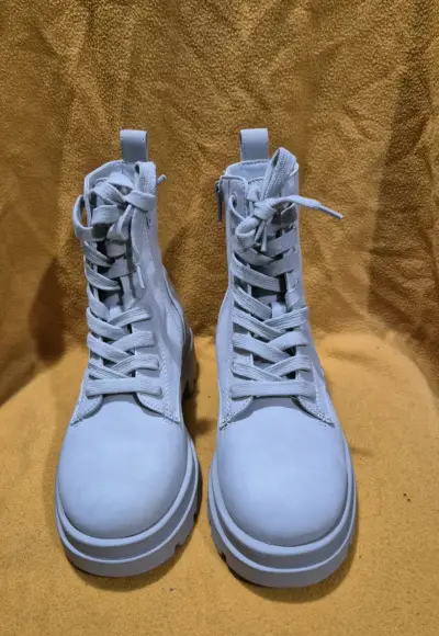 Botines blancos con cierre lateral - miniatura 5