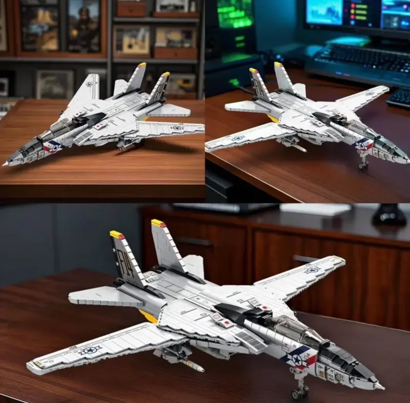 Set de construcción avión F14 Tomcat Reobrix - 4