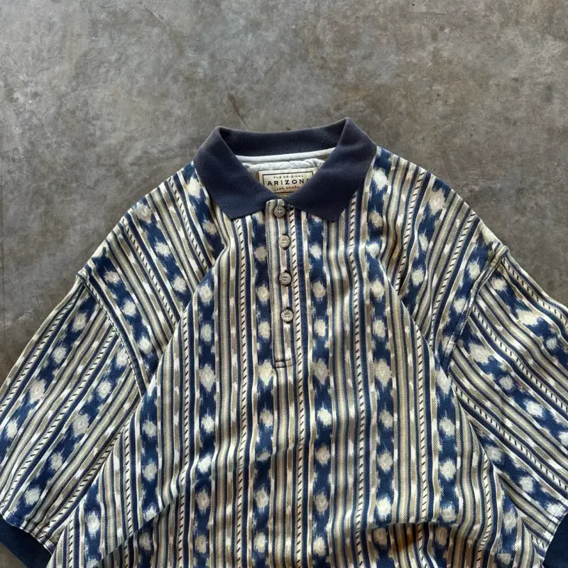 Polera vintage Arizona con diseño étnico - 3