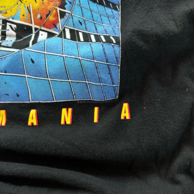 Polera negra Def Leppard Pyromania 2002 - 4