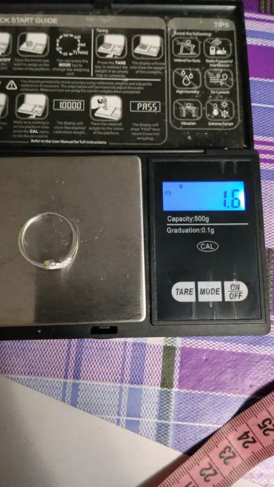 Anillo de plata con diseño de hojas - miniatura 5