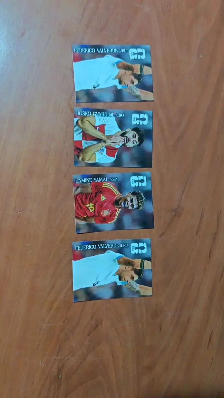Set de tarjetas de fútbol de colección - 1