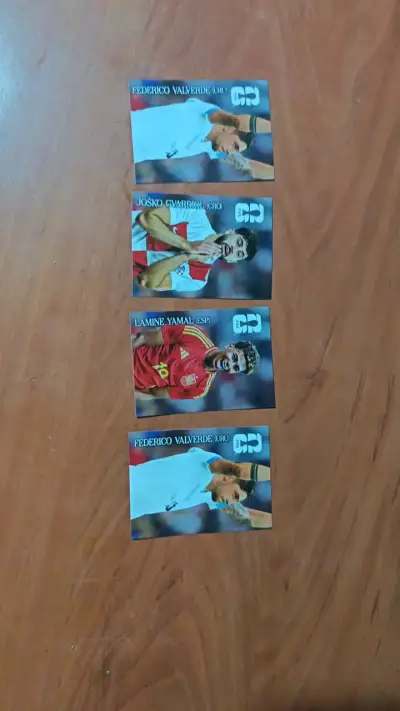 Set de tarjetas de fútbol de colección - miniatura 1