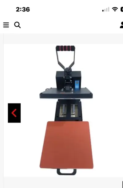 Plancha térmica para sublimación profesional - miniatura 3