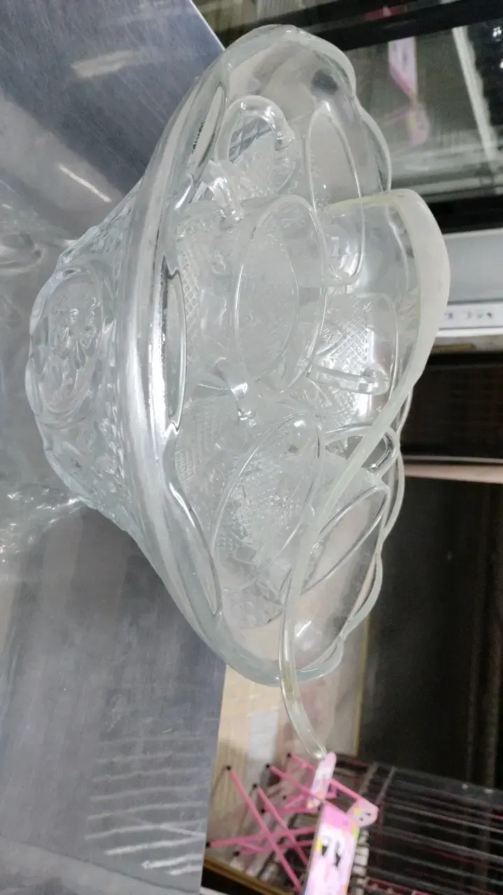 Juego de ponchera de vidrio con cucharón