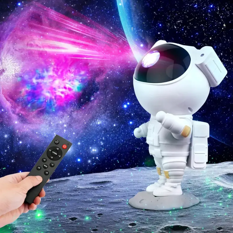 Proyector LED astronauta con control remoto