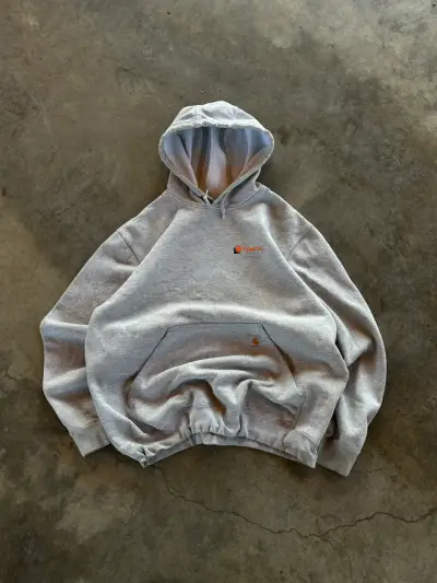 Polerón gris con capucha Carhartt - miniatura 1