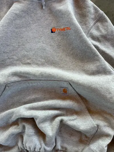 Polerón gris con capucha Carhartt - miniatura 4