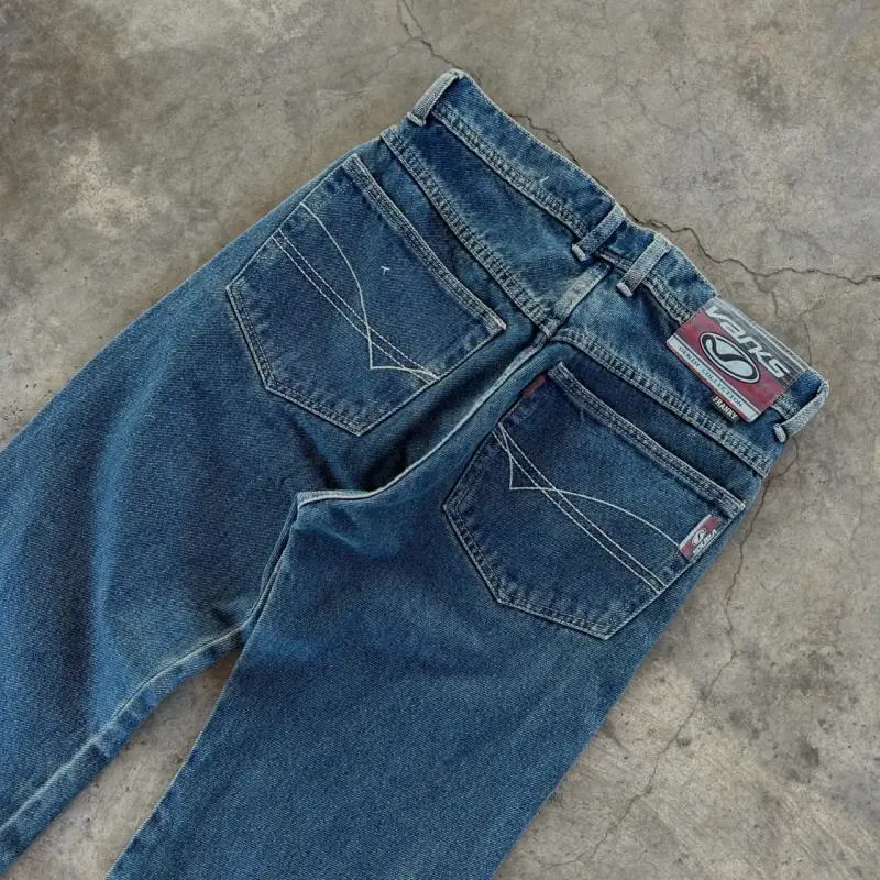Jeans vintage azul para hombre vans - 2