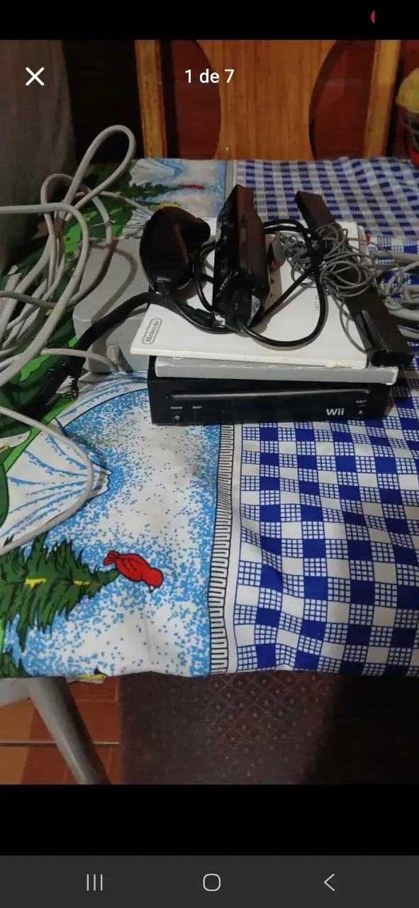 Consola Nintendo Wii con accesorios