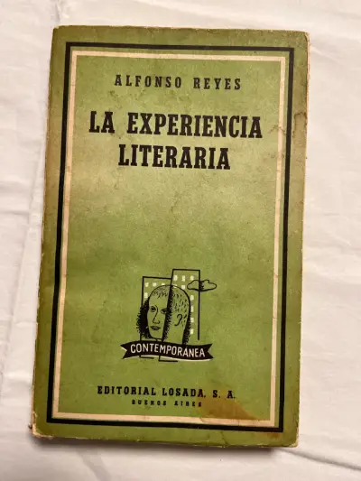 Libro 'La Experiencia Literaria' de Alfonso Reyes - miniatura 1