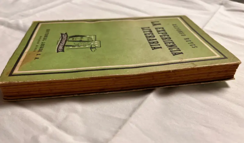 Libro 'La Experiencia Literaria' de Alfonso Reyes - 6
