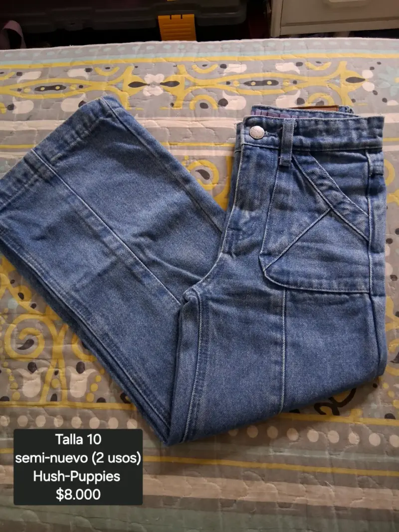 Jeans azul seminuevo Hush Puppies