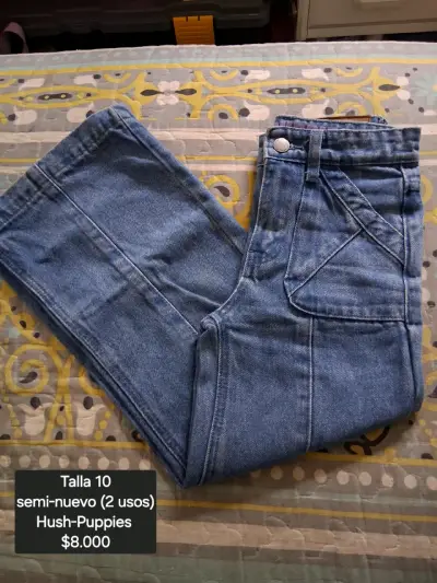 Jeans azul seminuevo Hush Puppies - miniatura 1