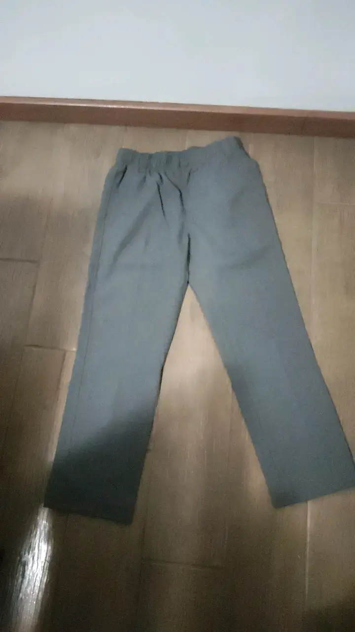 Pantalones grises colegio hombre - 1