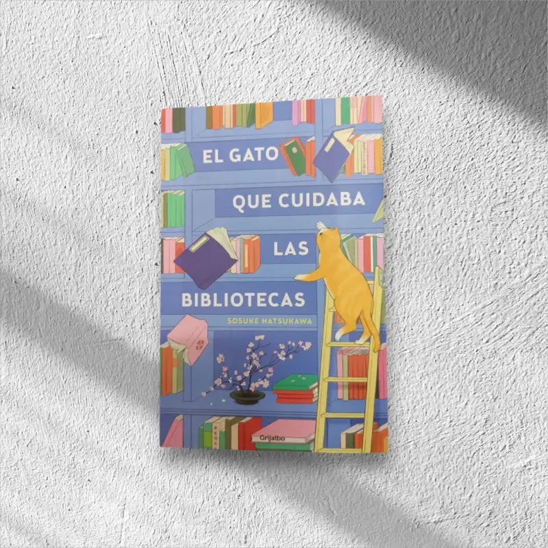 Libro 'El gato que cuidaba las bibliotecas'
