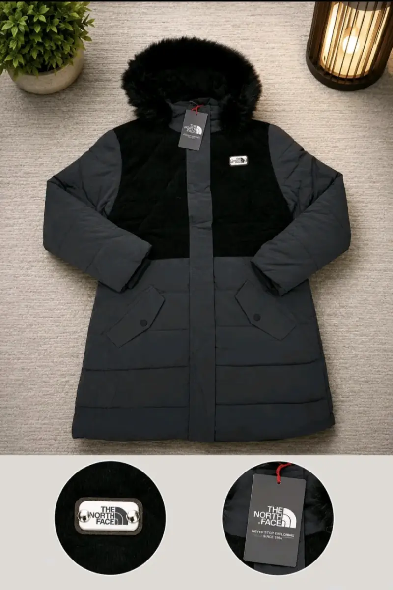 Abrigo negro con capucha de The North Face - 4