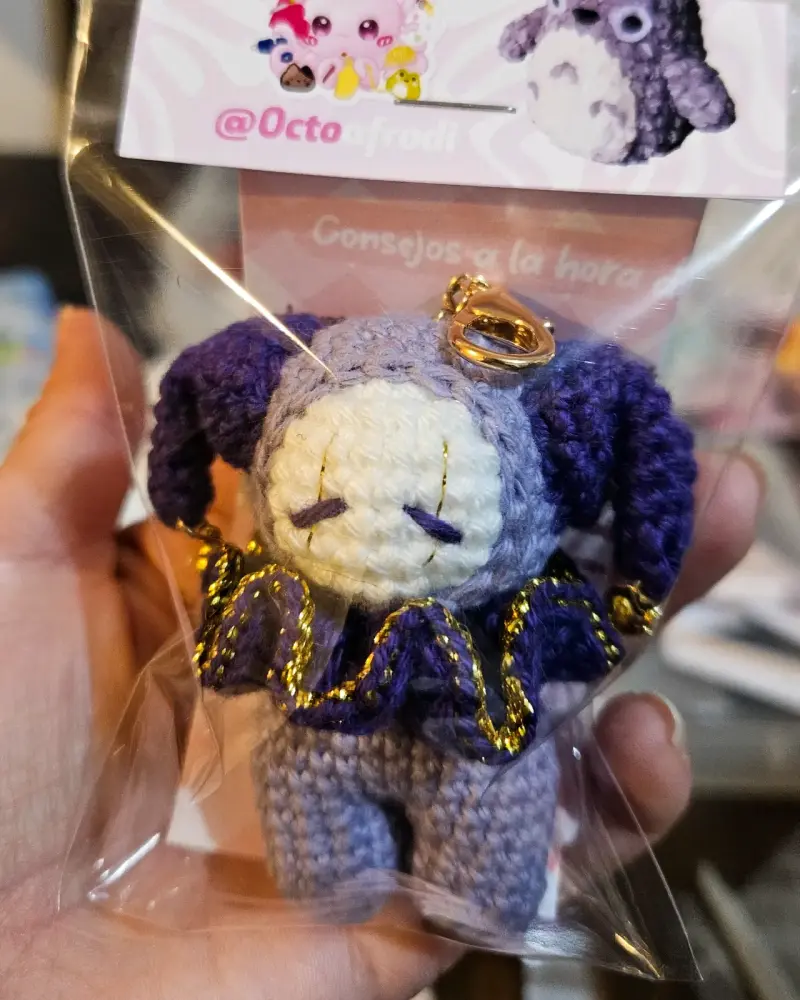 Muñeco amigurumi bufón medieval - 3