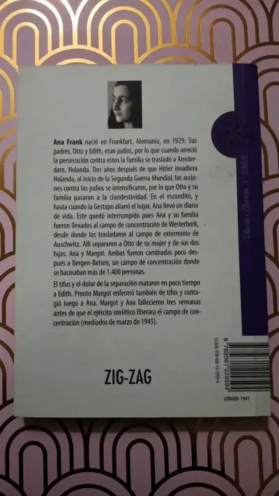 Diario de Ana Frank edición Zig-Zag - miniatura 2