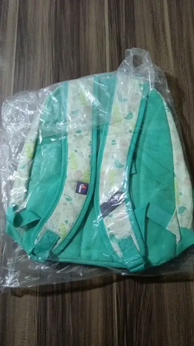 Mochila Goose estampada verde nueva - miniatura 2