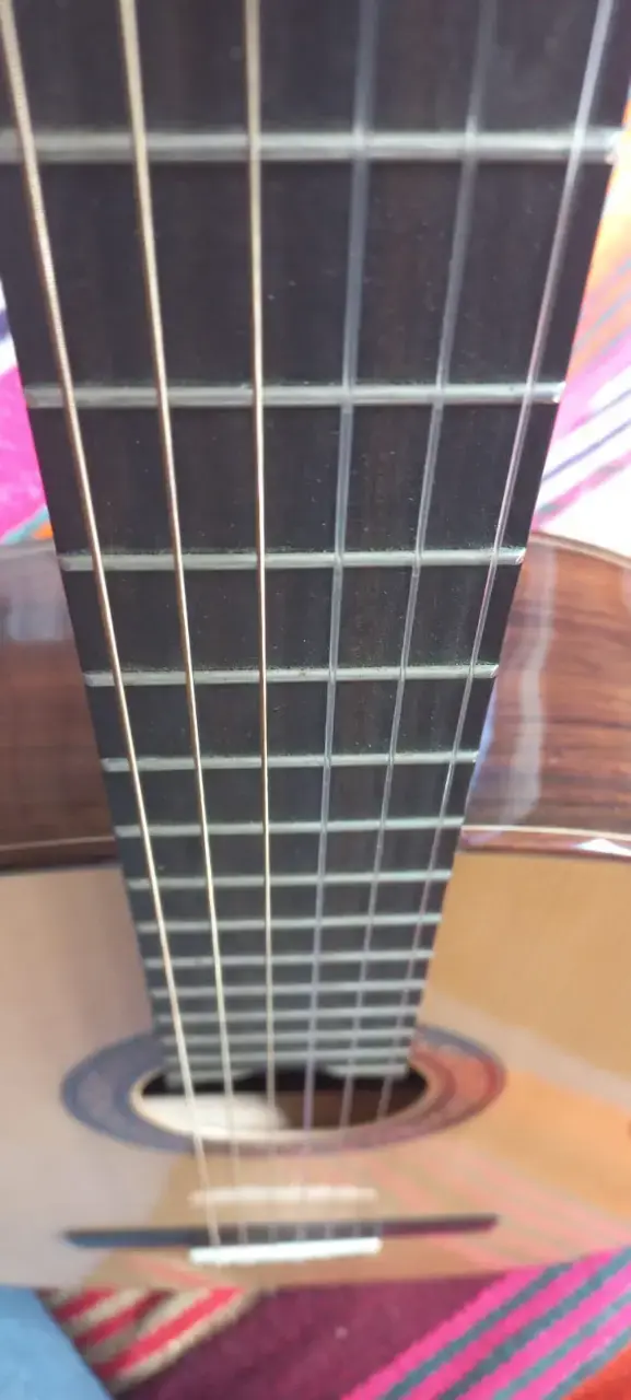 Guitarra clásica Raimundo de madera natural - 6