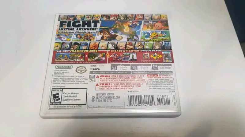 Juego Super Smash Bros para Nintendo 3DS - 2