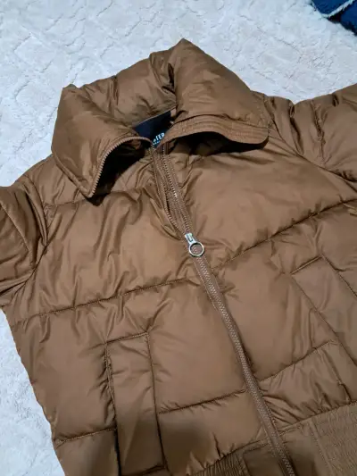 Chaqueta hollister  marrón para mujer talla M - miniatura 5