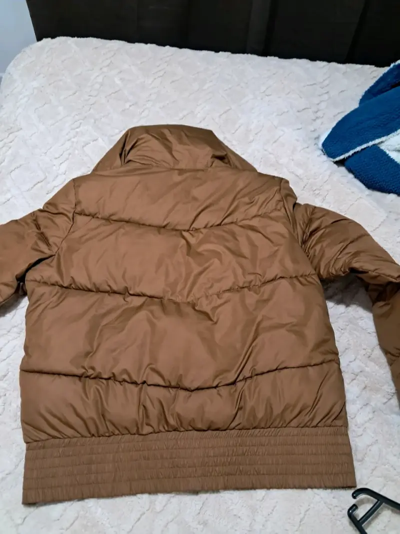 Chaqueta hollister  marrón para mujer talla M - 6