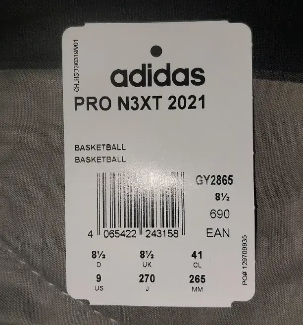 Zapatillas adidas De Basketball Pro N3xt 2021 Gy28 - 5