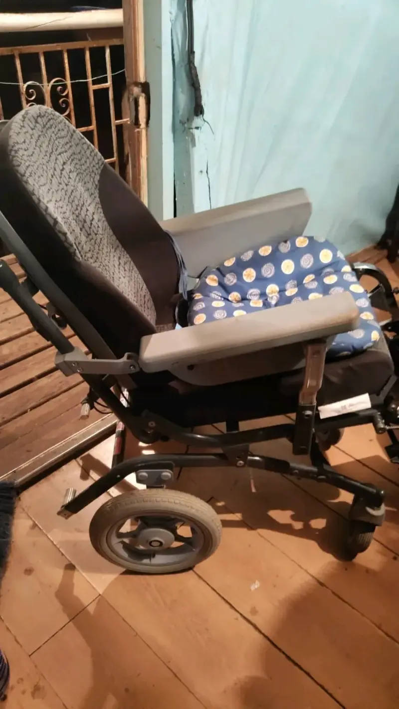 Silla para persona paraplegico - 6